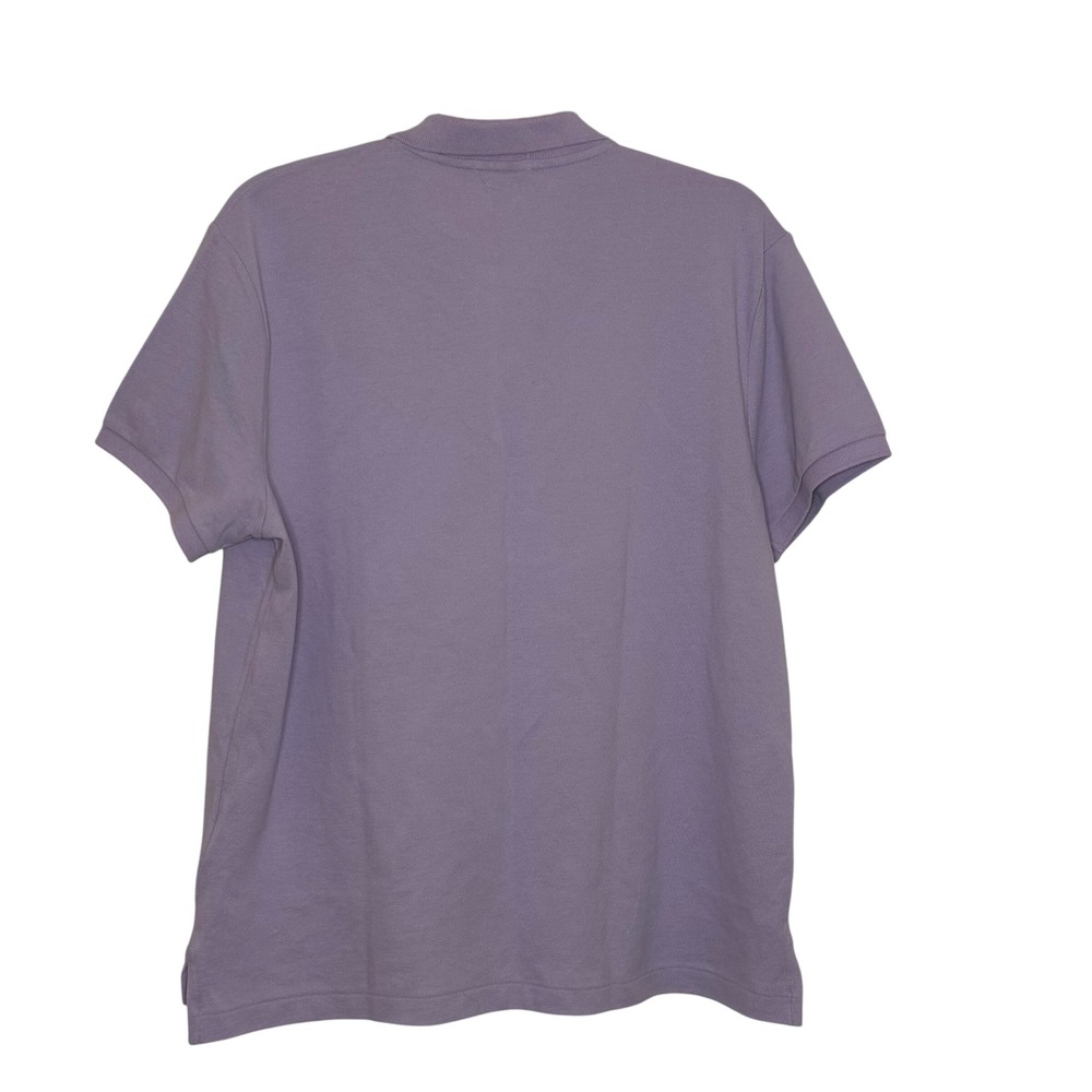 Polo Ralph Lauren Skinny Fit Cotton Pique Shirt Size XL Purple Preppy NEW‎ - Picture 2 of 10